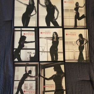 Set of Pure Barre DVDs